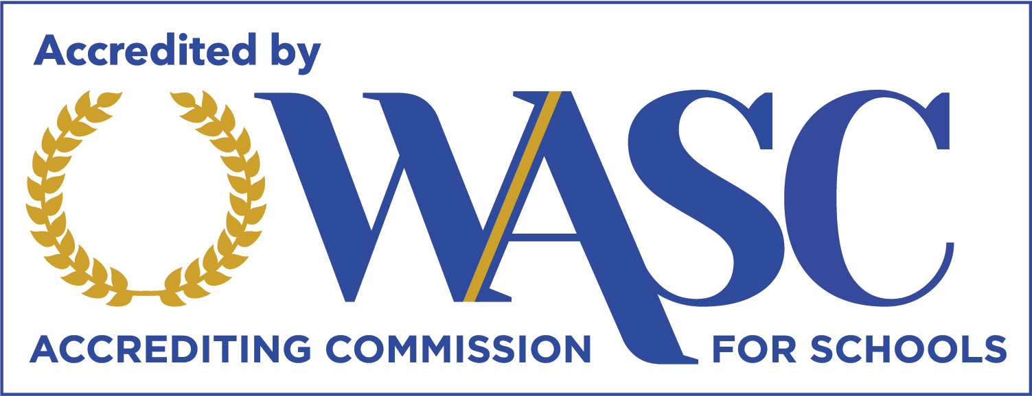 Accredited by WASC Accredditing Commission for Schools
